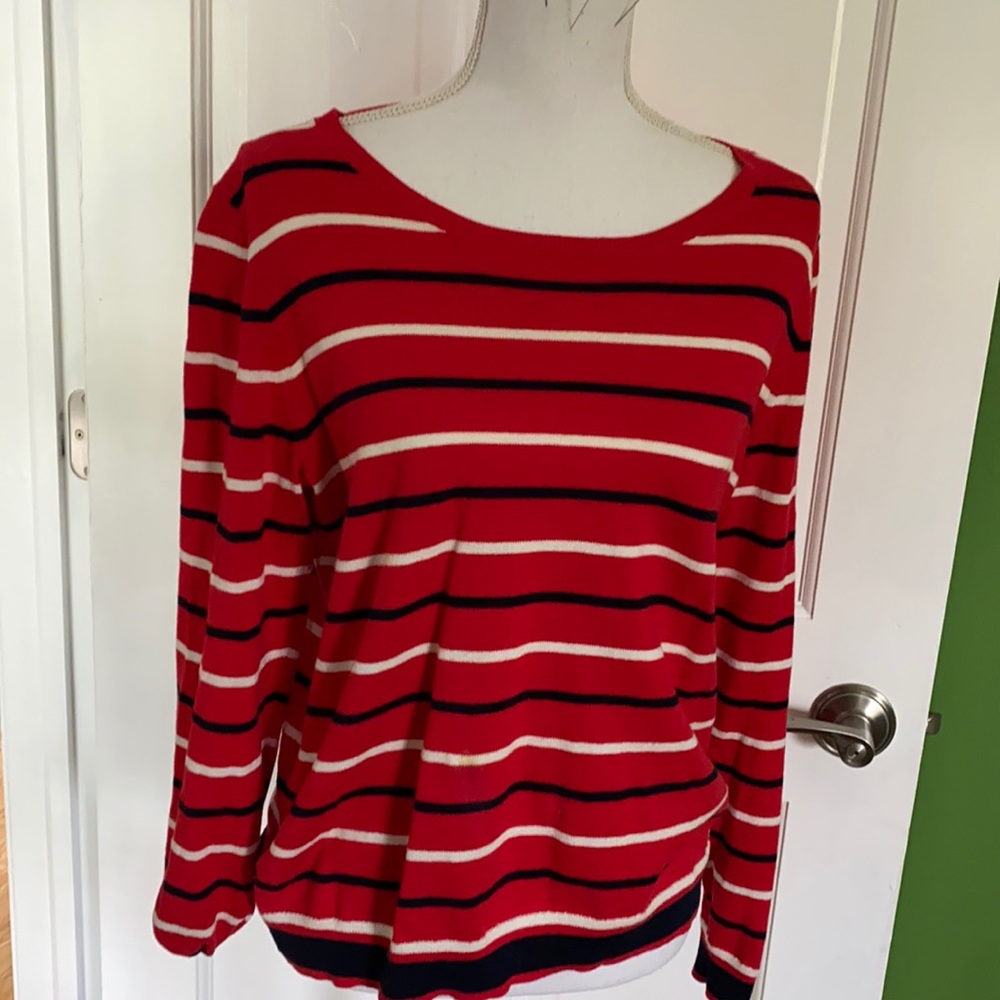 Jcrew Mercantile Striped Sweater size M